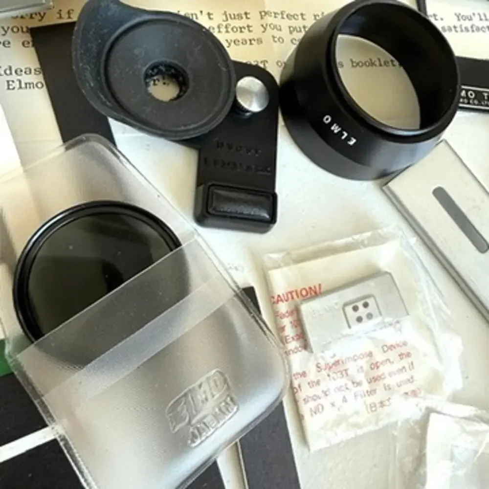Honeywell Elmo Super 103T 8mm Movie Camera Japan Boxed Kit‎ Vintage Retro